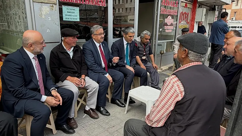 Afyon'da Cuma Sonrası Dikkat Çeken Buluşma