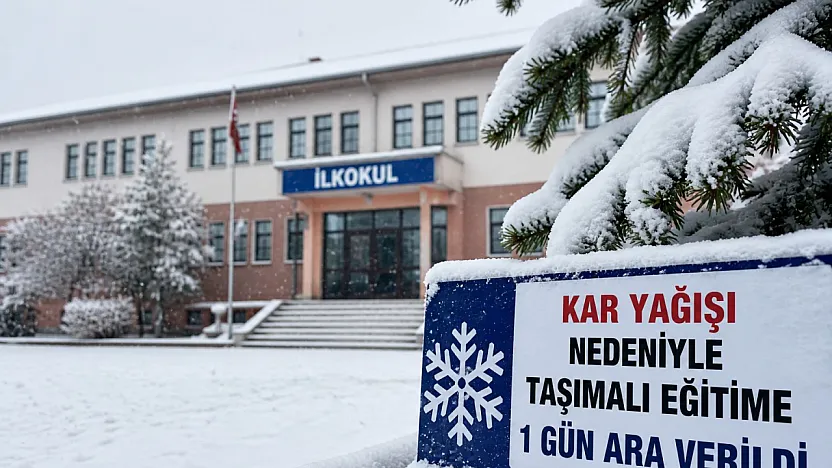 Afyon'da Eğitime 'Kısmi Tatil' Kararı!