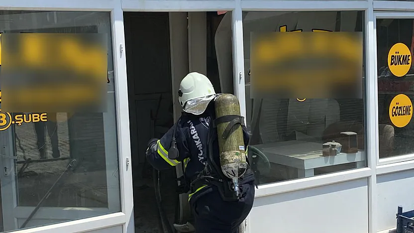 Afyon'da Fuar Alanı'nda Yangın!