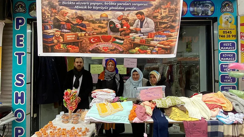 Afyon'da Hayırseverler Gazze İçin Buluştu