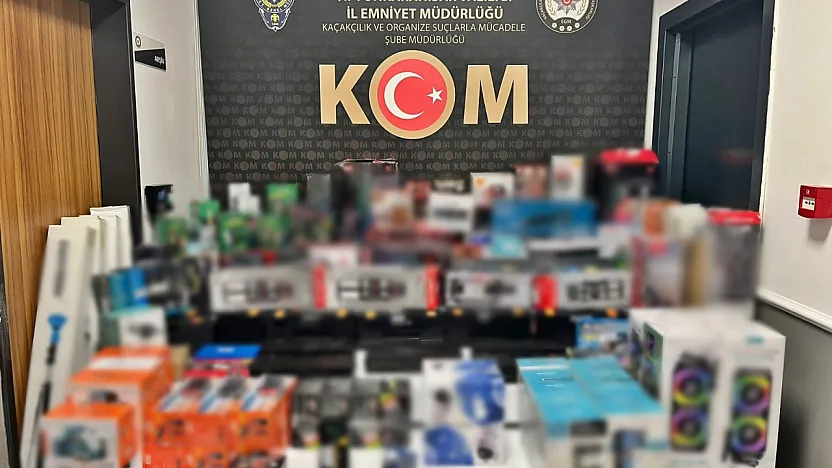 Afyon'da İş Yerine Operasyon… Neler Ele Geçirildi?