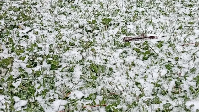 Afyon'da Mayıs Ayında Kar Sürprizi!
