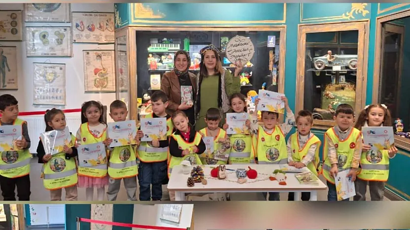 Afyon'da Minik Yürekler Milli Değerleri Keşfetti