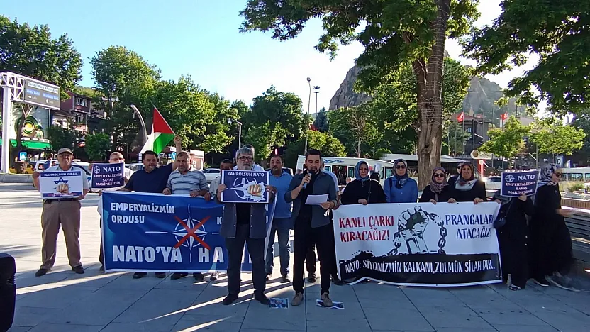 Afyon'da NATO Protestosu!