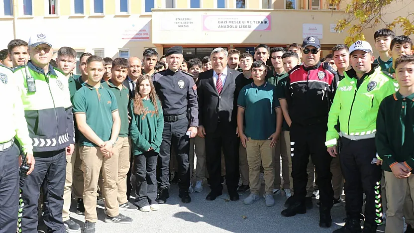 Afyon'da Okullar Güvenli
