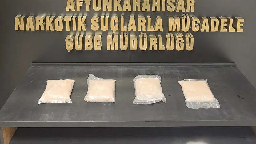 Afyon'da Otobüsten Uyuşturucu Çıktı
