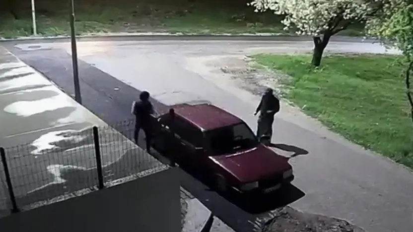 Afyon'da Otomobil Fareleri Polisten Kaçamadı
