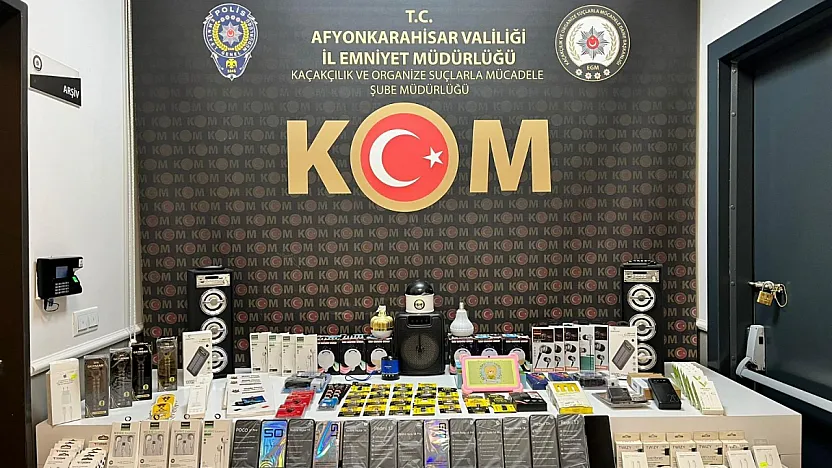 Afyon'da Polisi Bile Şaşırtan Kaçakçılık Operasyonu!