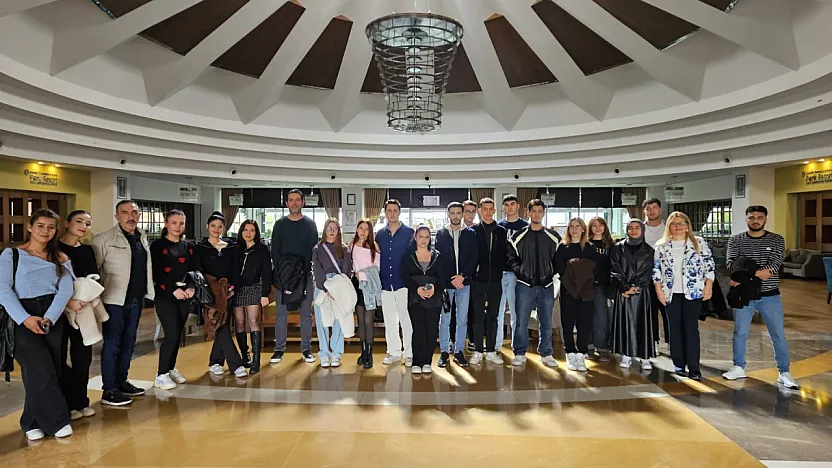 Afyon'da Sağlık Turizmi Öğrencileri, Termal Otelleri İnceledi