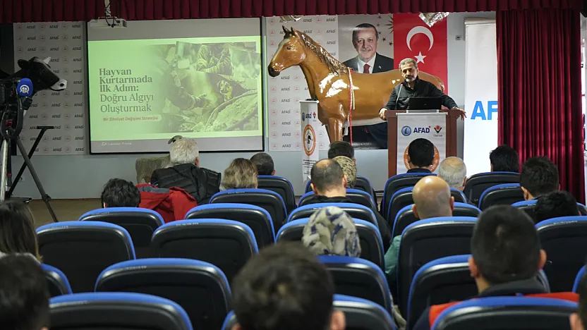 Afyon'da Sıradışı Afet Eğitimi