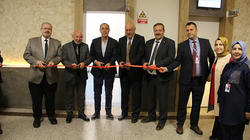 Afyon Devlet Hastanesi'nde DEXA Törenle Hizmete Girdi