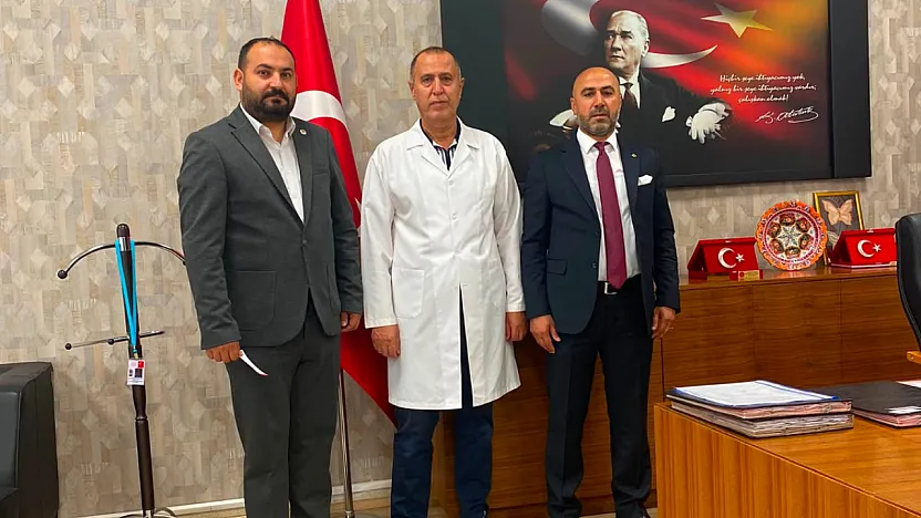 Afyon Devlet Hastanesi'nde Dikkat Çeken Ziyaret!