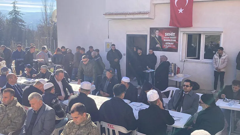 Afyon'un Şehitlerinden Teğmen Günay Dualarla Anıldı