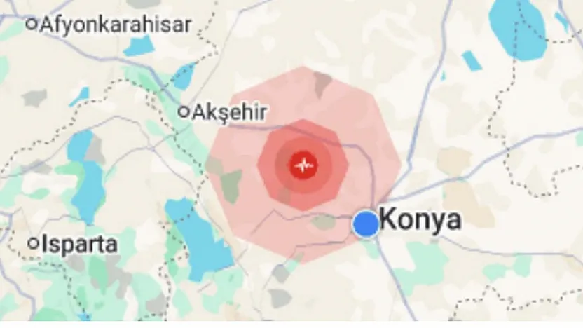 Afyon'un Yanı Başında Deprem