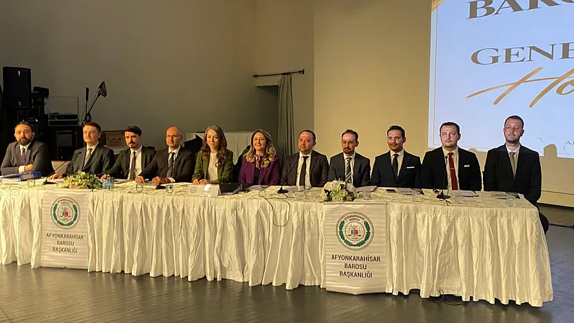 Afyonkarahisar Barosu'nun 47. Genel Kurulu Başladı