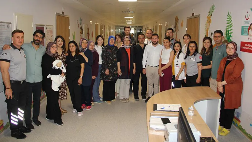 Afyonkarahisar Devlet Hastanesinde Pembe ve Mavi Kod Tatbikatı