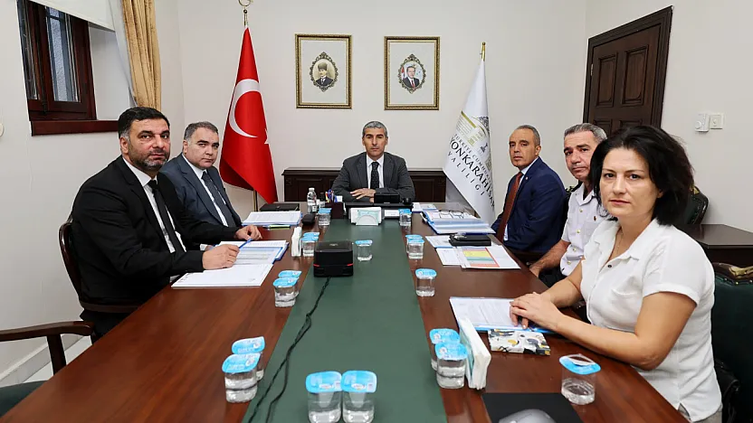 Afyonkarahisar İçin Güvenlik Zirvesi: Vali Aktaş İki Bakanla Toplantıda