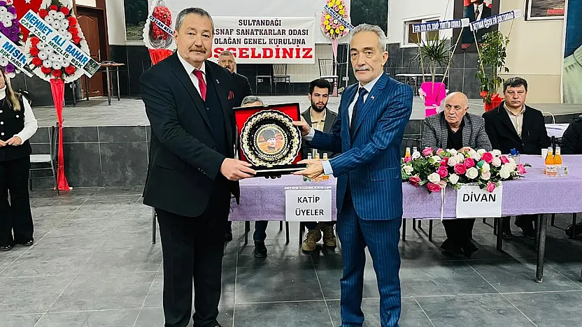 Afyonkarahisar Sultandağı'nda Esnaf Başkanını Seçti