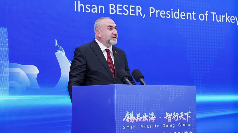 Afyonlu İşadamı İhsan Beşer, Dünyanın En Büyük Ticaret Fuarında Konuşma Yaptı