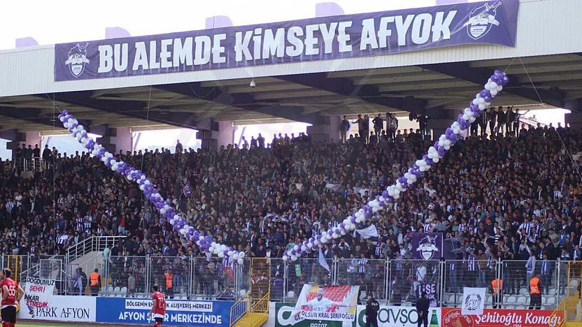 Afyonspor Taraftarı Bu Akşam Zafer Meydanı'nda