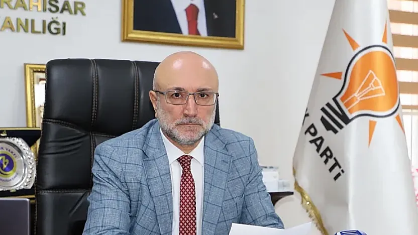 AK Parti Afyon'da Flaş gelişme! İl Başkanı Şahin Görevinden Ayrıldı