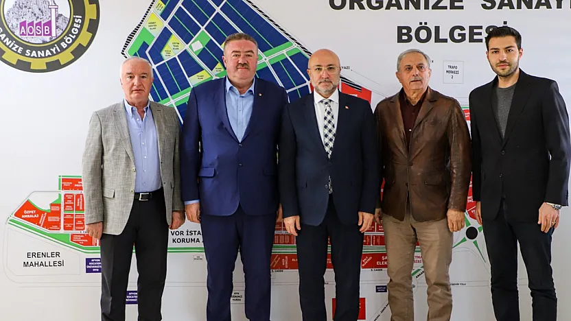 AK Parti'den OSB Başkanı Yeşilay'a Ziyaret