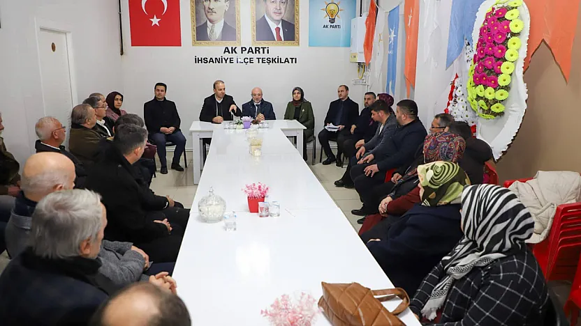 AK Parti İhsaniye'de Temayül Yoklaması Yaptı