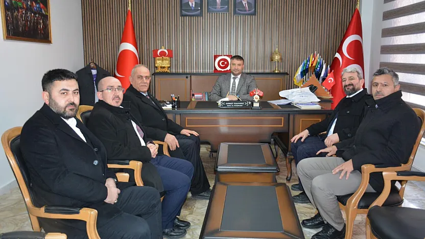 Başkan Kahveci, Türk Diyanet'le İstişare Etti