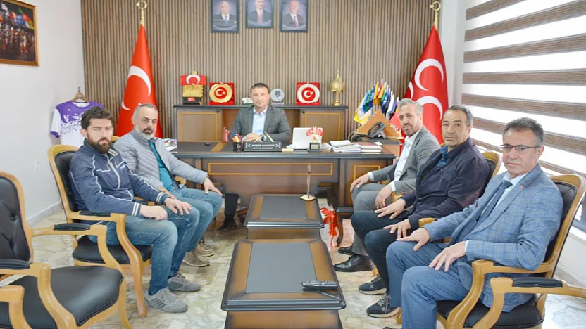 Başkan Kahveci, Ağaç İşleri Odası Yönetimini Ağırladı