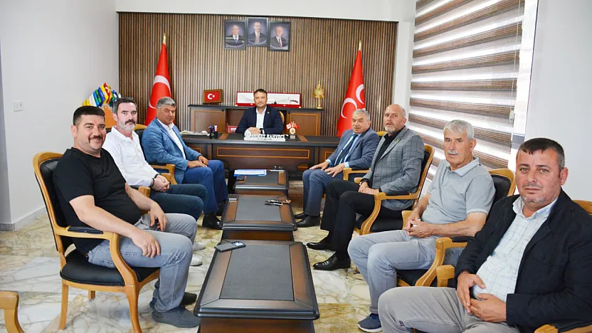 Başkan Kahveci, Şuhut Teşkilatını Kabul Etti
