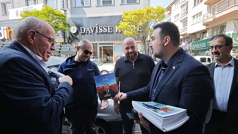 Başkan Kavak Sahada Çalışıyor
