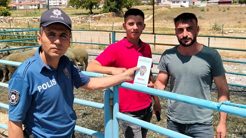 Bayat'ta Emniyet Ve Jandarmanın Denetim Ve Bilgilendirmeleri Sürüyor