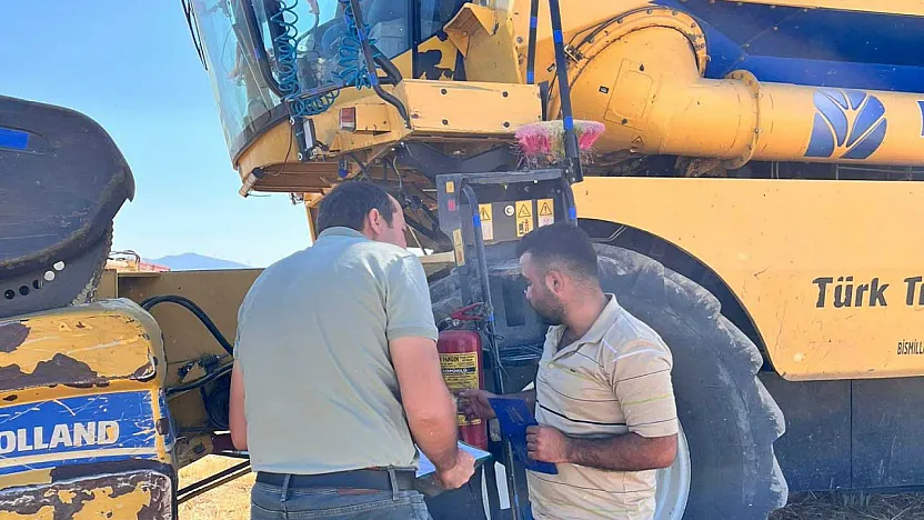 Biçerdöveler De Kontroller Başladı