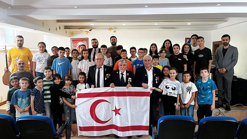BİLSEM'li öğrenciler, Kıbrıs Gazileri ile Bir Araya Geldi