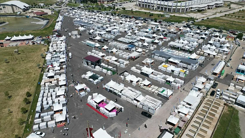 Blok Mermer Fuarı'nda Bu Yıl 308 Katılımcı Yer Aldı