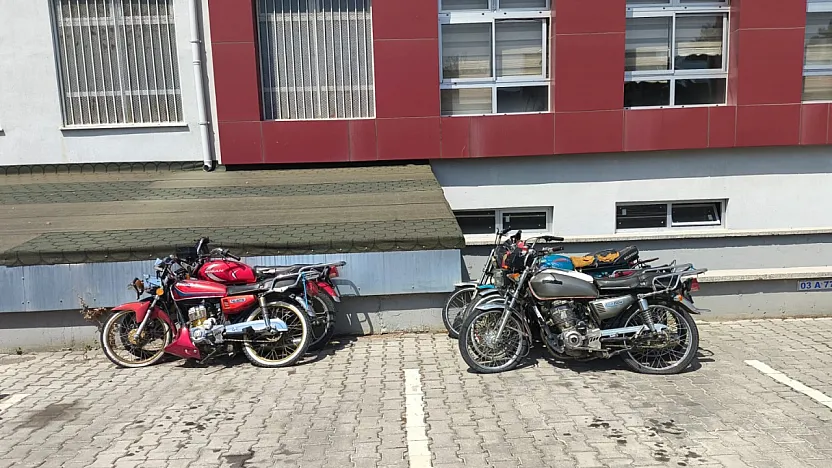 Bolvadin'de Motosiklet Denetimleri Sürüyor