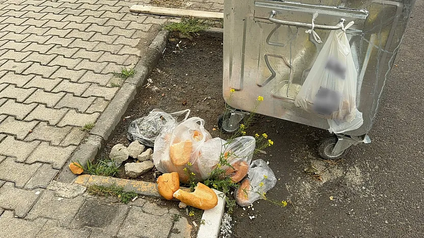Boş Konteyner Yanına Atılan Çöpler Tepki Çekti