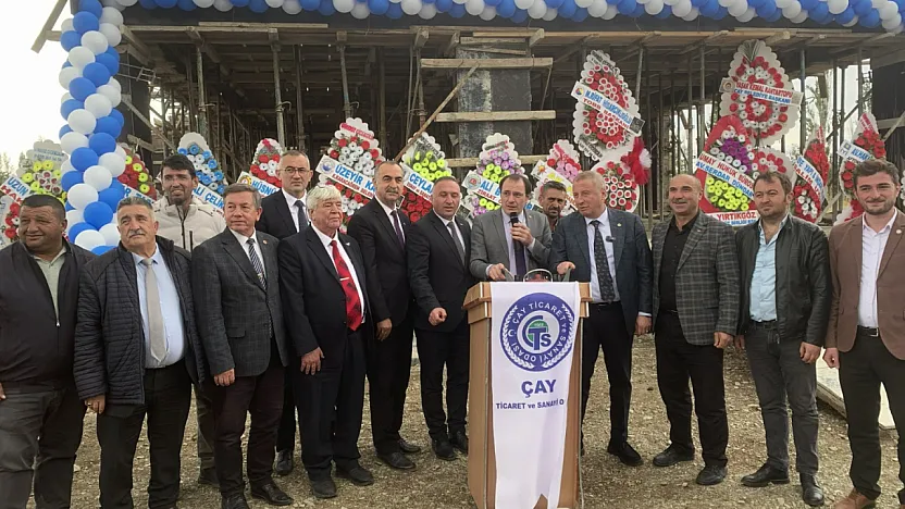 Çay TSO'ya Yeni Bina