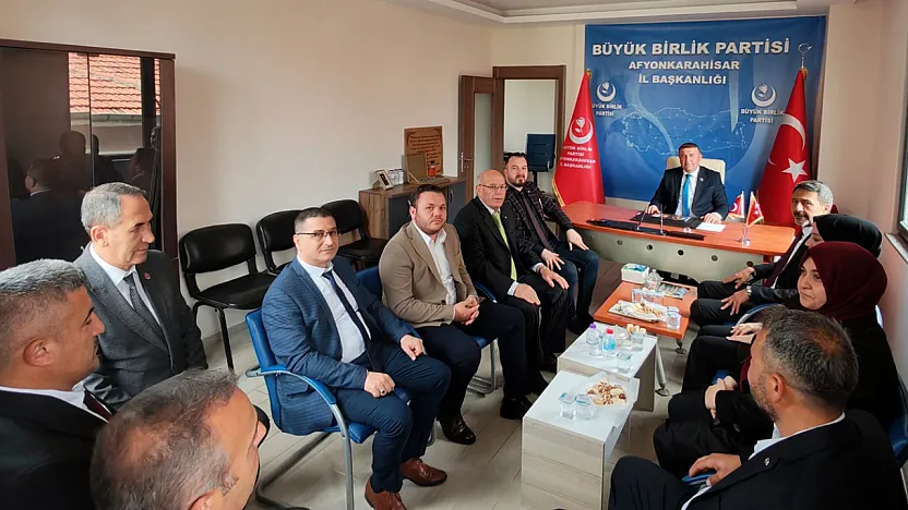 Cumhur İttifakından BBP'ye Bayram Ziyareti