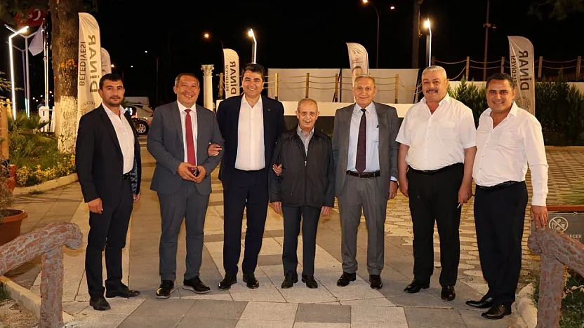Demokrat Parti Lideri Uysal, AK Partili Başkan'dan Bilgi Aldı