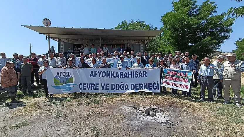 Eber Gölüne Sahip Çıkma Çağrısında Bulundular
