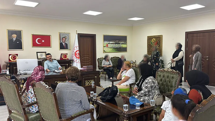Emirdağ Halkından Kaymakam Yasin Akgül'e Destek Ziyareti