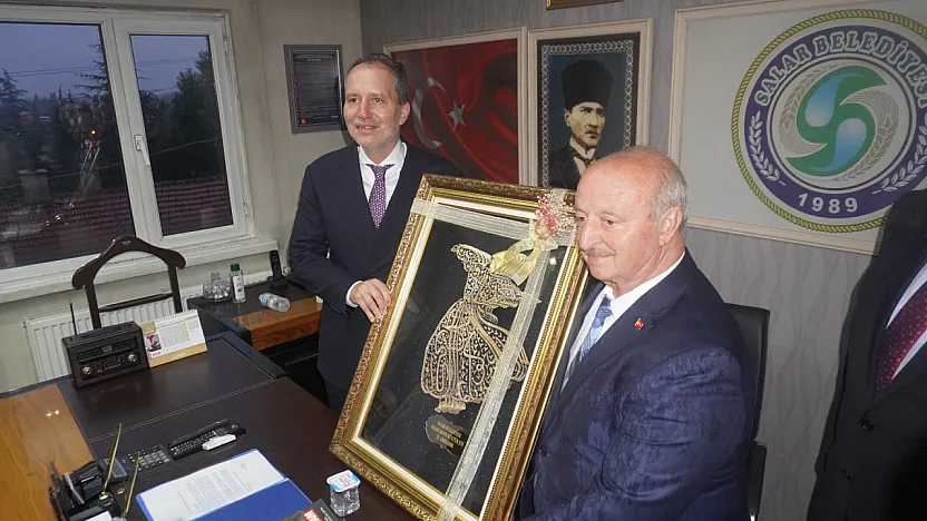 Erbakan'dan Afyon'da İki Belediyeye Teşekkür