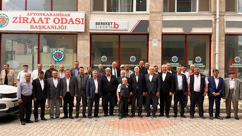 Genel Başkan Bayraktar, Afyon'da Oda Başkanları İle Bir Araya Geldi