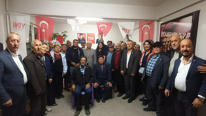 Hasan Karadeniz Çobanlar ve Bolvadin'de Üyelerle Buluştu