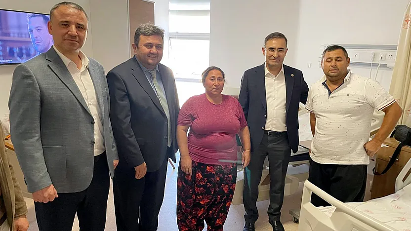 Hekim Milletvekili Yangınzedeyi Kurtardı