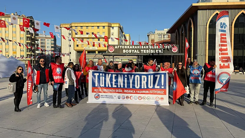 'İnsan Onuruna Yaraşır Ücretler İstiyoruz'