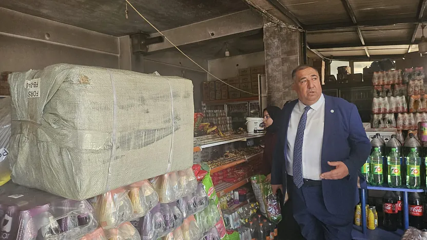 İYİ Partili Mısırlıoğlu'ndan, Yangınzede Esnafa Geçmiş Olsun Ziyareti