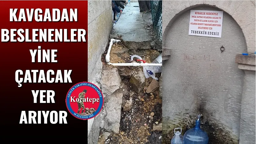Kavgadan Beslenenler Yine Çatacak Yer Arıyor