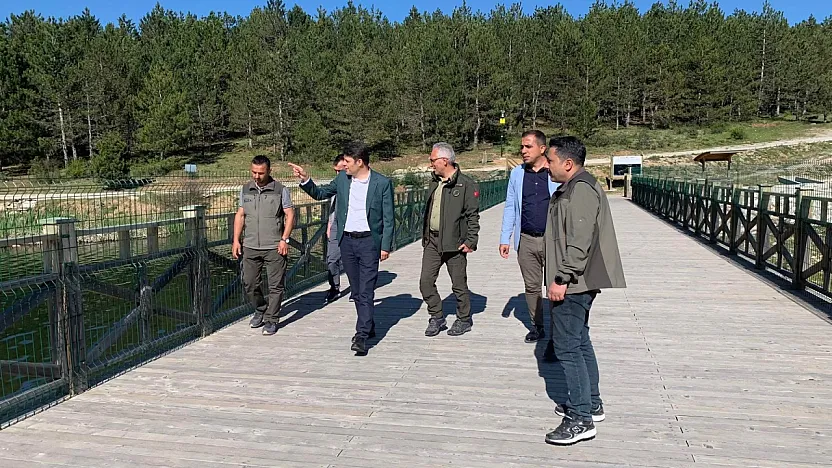 Kaymakam Çengel Akdağ Tabiat Parkı'nda İnceleme Yaptı